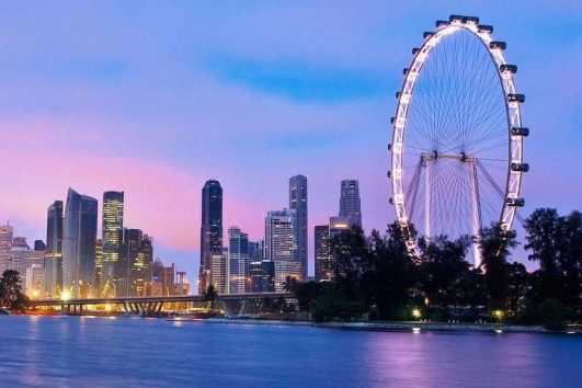 Singapore with cruise